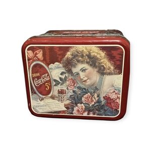 Vintage Charming Coca-Cola Tin Box